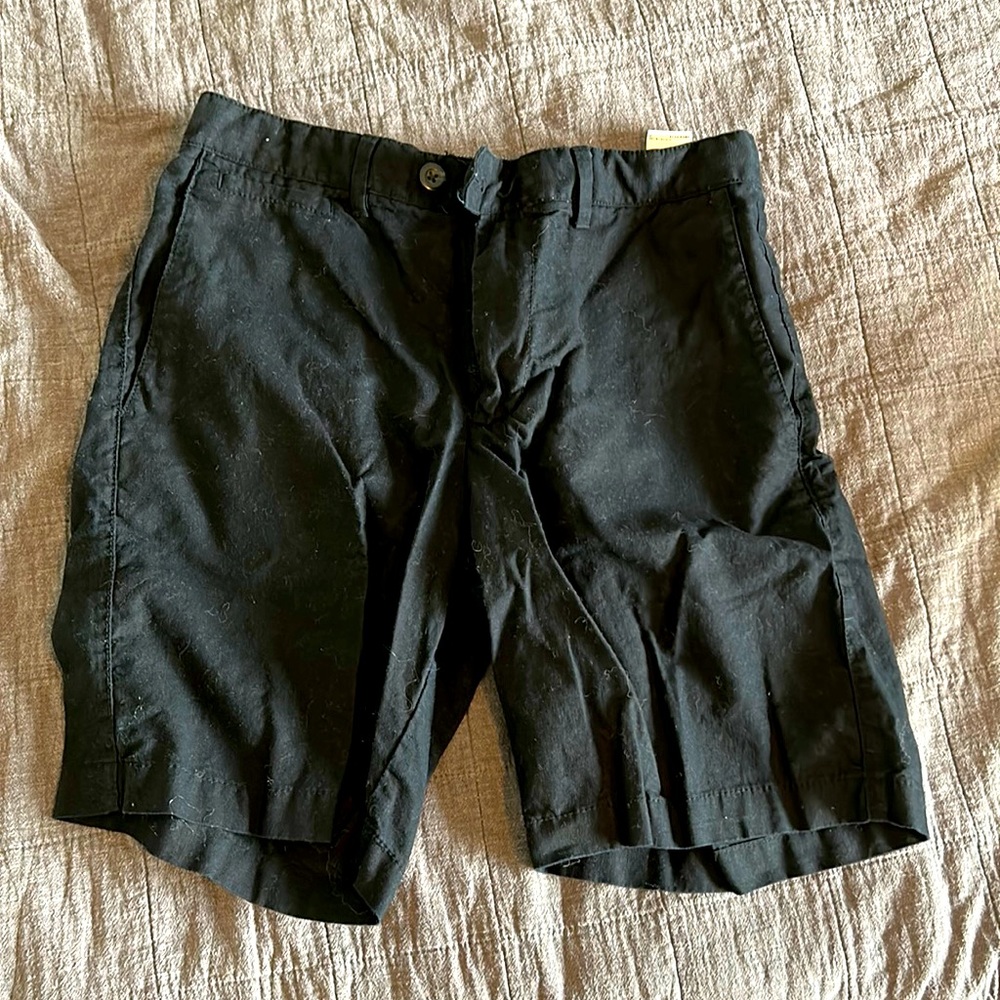 Banana Republic men linen blend black shirts size 29